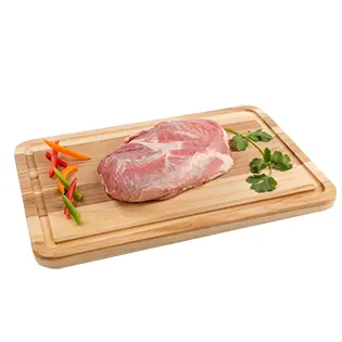 espaldilla de cerdo con champiñones maxicarne