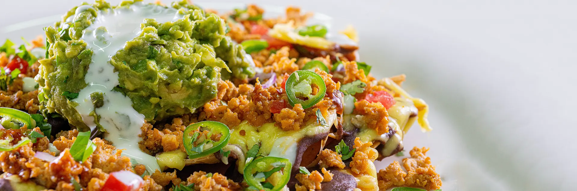 Supernachos con carne, ideales para picar y botanear