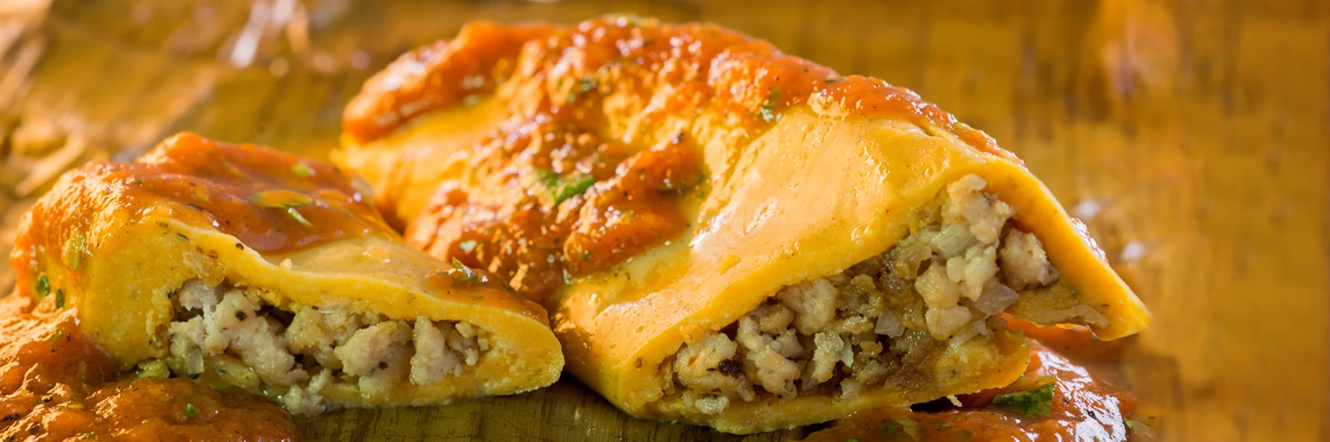 Tamales con carne molida, algo nuevo para probar